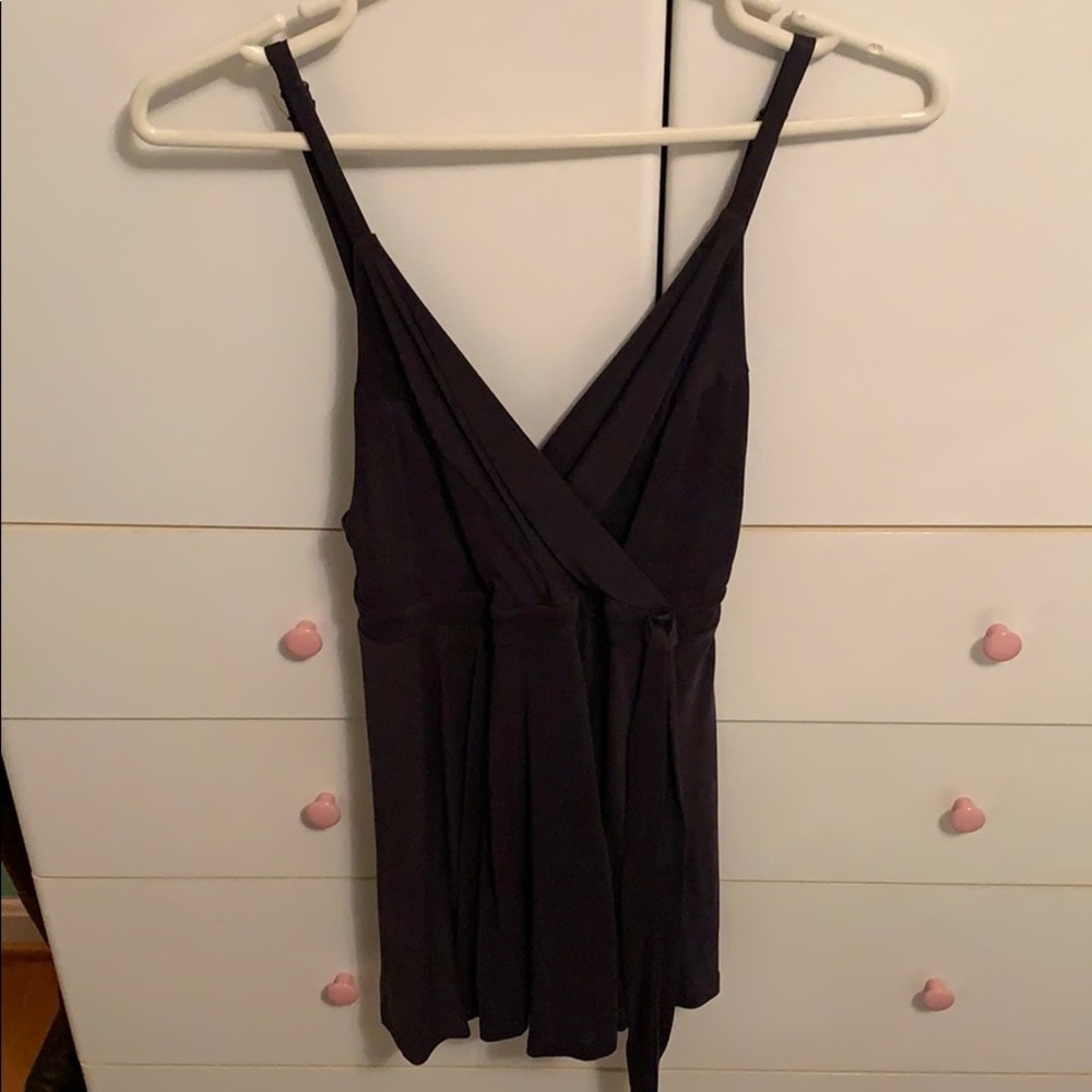 Charcoal gray romper from Urban Outfitters